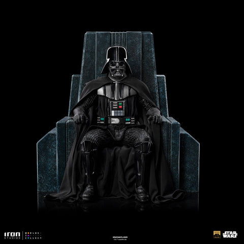 PRE - ORDER: Iron Studios Star Wars Darth Vader on Throne Art Scale 1/10 Statue - collectorzown