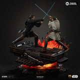 PRE - ORDER: Iron Studios Star Wars Episode III: Revenge of the Sith Anakin vs Obi - Wan Deluxe 1/10 Scale Statue - collectorzown