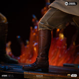 PRE - ORDER: Iron Studios Star Wars Episode III: Revenge of the Sith Anakin vs Obi - Wan Deluxe 1/10 Scale Statue - collectorzown