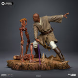 PRE - ORDER: Iron Studios Star Wars Mace Windu Art Scale 1/10 Statue - collectorzown