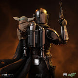 PRE - ORDER: Iron Studios Star Wars: Mandalorian and Grogu 1:10 Scale Statue - collectorzown
