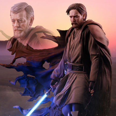 PRE - ORDER: Iron Studios Star Wars Obi - Wan Kenobi Signatures Legacy Replica 1/4 Scale Statue - collectorzown