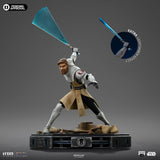 PRE - ORDER: Iron Studios Star Wars The Clone Wars Obi - Wan Kenobi Art Scale 1/10 Statue - collectorzown