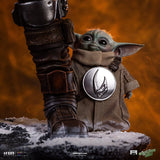 PRE - ORDER: Iron Studios Star Wars: The Mandalorian & Grogu Legacy Replica The Mandalorian and Grogu Legacy Replica 1/4 Scale Statue - collectorzown
