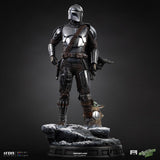 PRE - ORDER: Iron Studios Star Wars: The Mandalorian & Grogu Legacy Replica The Mandalorian and Grogu Legacy Replica 1/4 Scale Statue - collectorzown