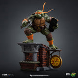 PRE - ORDER: Iron Studios Teenage Mutant Ninja Turtles Michelangelo Unleashed Art Scale 1/10 Statue - collectorzown