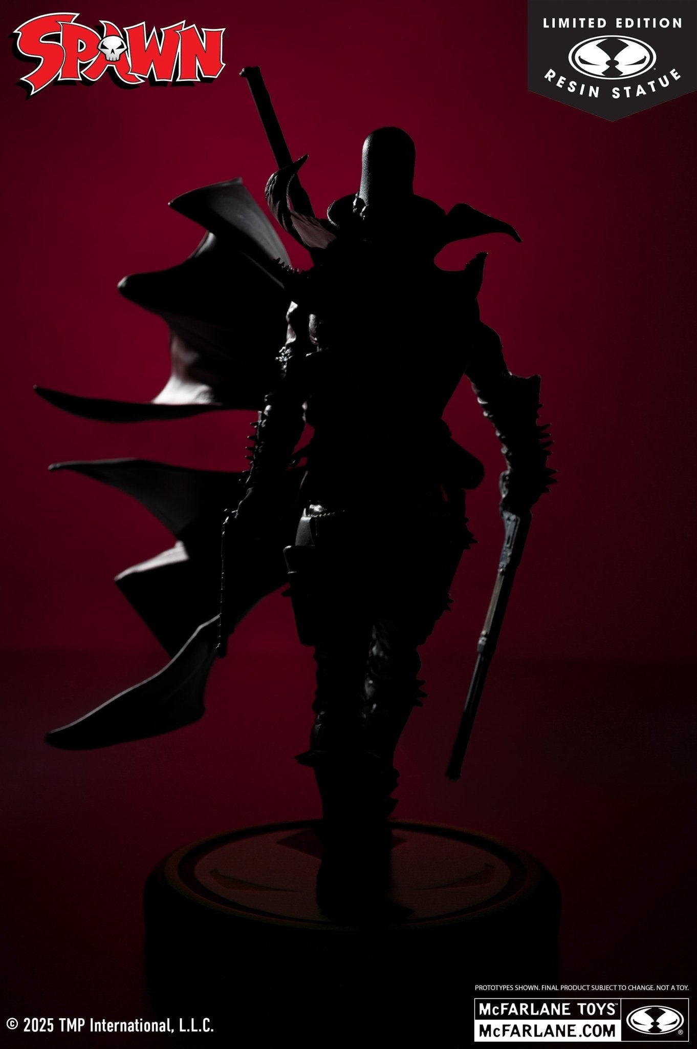 PRE-ORDER: McFarlane Toys Spawn: Black, White & Red All Over Gunslinge
