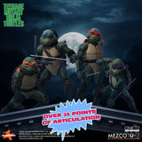 PRE - ORDER: Mezcotoyz Teenage Mutant Ninja Turtles (1990) One:12 Collective Action Figure Boxed Set - collectorzown