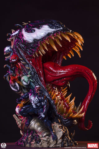 PRE - ORDER: PCS Collectibles Marvel Comics Venom Fine Art Bust - collectorzown