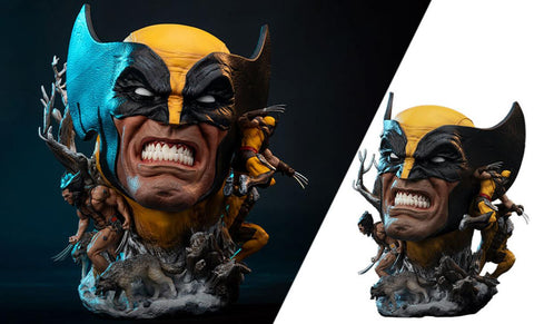PRE - ORDER: PCS Collectibles Marvel Comics Wolverine Deluxe Edition Fine Art Bust - collectorzown