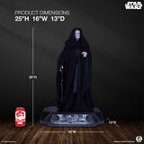 PRE - ORDER: PCS Collectibles Star Wars Emperor Palpatine 1:3 Scale Hyperreal Statue - collectorzown