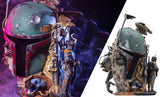 PRE - ORDER: PCS Collectibles Star Wars: The Empire Strikes Back Boba Fett Deluxe Edition Fine Art Bust - collectorzown