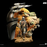 PRE - ORDER: PCS Collectibles Star Wars The Mandalorian Fine Art Bust - collectorzown