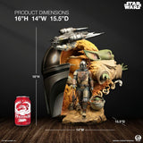 PRE - ORDER: PCS Collectibles Star Wars The Mandalorian Fine Art Bust - collectorzown