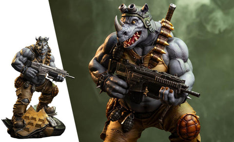 PRE - ORDER: PCS Collectibles Teenage Mutant Ninja Turtles Legends Rocksteady 1:3 Scale Statue - collectorzown