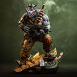 PRE - ORDER: PCS Collectibles Teenage Mutant Ninja Turtles Legends Rocksteady 1:3 Scale Statue - collectorzown