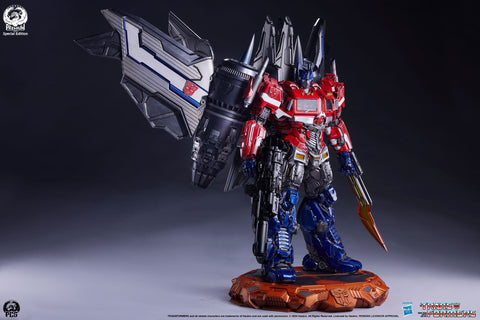 PRE - ORDER: PCS Transformers: Optimus Prime Museum Scale Jet Convoy Edition Statue - collectorzown