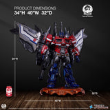 PRE - ORDER: PCS Transformers: Optimus Prime Museum Scale Jet Convoy Edition Statue - collectorzown