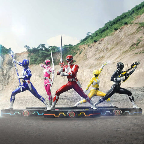 PRE-ORDER: Prime 1 Studio Power Rangers 5-Ranger Set (Deluxe Version) Quarter Scale Statue - collectorzown