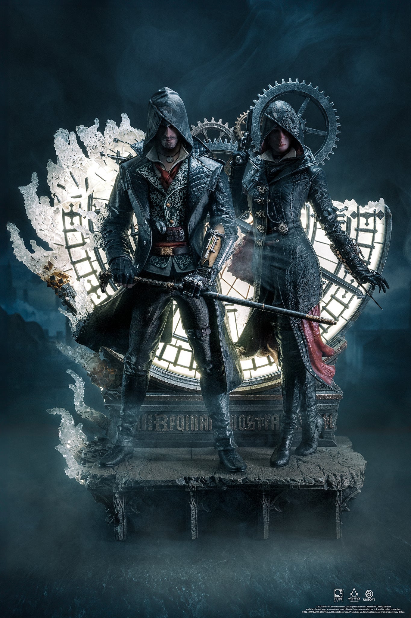 PRE-ORDER: PureArts Assassin's Creed Syndicate Animus Jacob & Evie 1/4