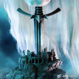 PRE - ORDER: PureArts Lord Of The Rings: Nazgûl King Art Mask Life - Size Bust - collectorzown