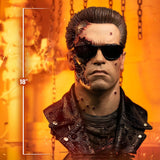 PRE - ORDER: PureArts Terminator 2 T - 800 Model 101 (Battle Damaged) Art Mask - collectorzown