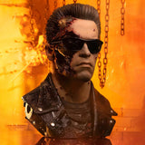 PRE - ORDER: PureArts Terminator 2 T - 800 Model 101 (Battle Damaged) Art Mask - collectorzown