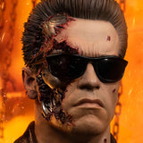 PRE - ORDER: PureArts Terminator 2 T - 800 Model 101 (Battle Damaged) Art Mask - collectorzown