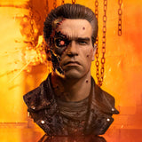 PRE - ORDER: PureArts Terminator 2 T - 800 Model 101 (Battle Damaged) Art Mask - collectorzown