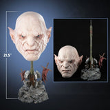 PRE-ORDER: PureArts The Hobbit: Azog the Defiler Art Mask Life-Size Bust - collectorzown
