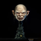 PRE-ORDER: PureArts The Lord of the Rings Gollum Art Mask Life-Size Bust - collectorzown