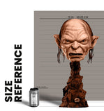 PRE-ORDER: PureArts The Lord of the Rings Gollum Art Mask Life-Size Bust - collectorzown