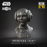 PRE - ORDER: Regal Robot Regal Icons Princess Leia Bronze - Style Bust - collectorzown