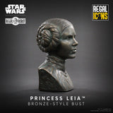 PRE - ORDER: Regal Robot Regal Icons Princess Leia Bronze - Style Bust - collectorzown