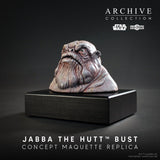 PRE - ORDER: Regal Robot Star Wars Archive Collection Jabba the Hut Bust Concept Maquette Replica Chris Walas Legacy Edition - collectorzown