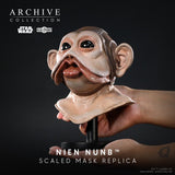 PRE-ORDER: Regal Robot Star Wars Nien Nunb Scaled Mask Replica Numbered Edition 250 - collectorzown