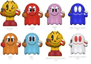 PRE - ORDER: Rokimoto Pac - Man Series 1 Cup Vinyl Figure Case of 12 Random Figures - collectorzown