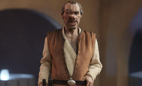 PRE - ORDER: Sidehsow Collectibles Star Wars: A New Hope Doctor Cornelius Evazan Sixth Scale Figure - collectorzown