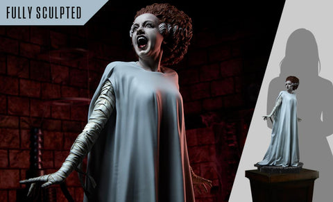 PRE - ORDER: Sidehsow Collectibles Universal Monsters: The Bride of Frankenstein (Fully Sculpted) Premium Format Figure - collectorzown