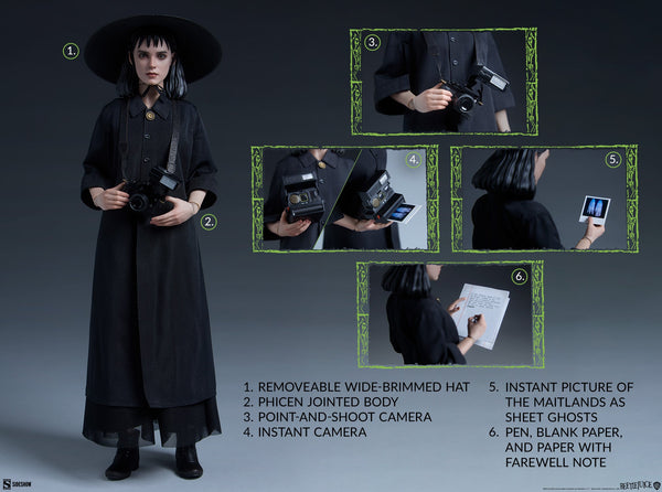 PRE-ORDER: Sideshow Collectibles Beetlejuice: Lydia Deetz Sixth Scale
