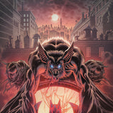 PRE - ORDER: Sideshow Collectibles DC Comics Batman: Man - Bat Art Print - collectorzown