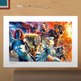 PRE - ORDER: Sideshow Collectibles Marvel Comics: The X - Men & The Brotherhood of Mutants Art Print Set - collectorzown