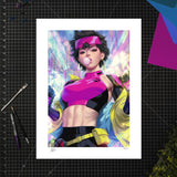 PRE - ORDER: Sideshow Collectibles Marvel Comics X - Men: Jubilee Art Print by Stanley "Artgerm" Lau - Limited Edition of 200 - collectorzown