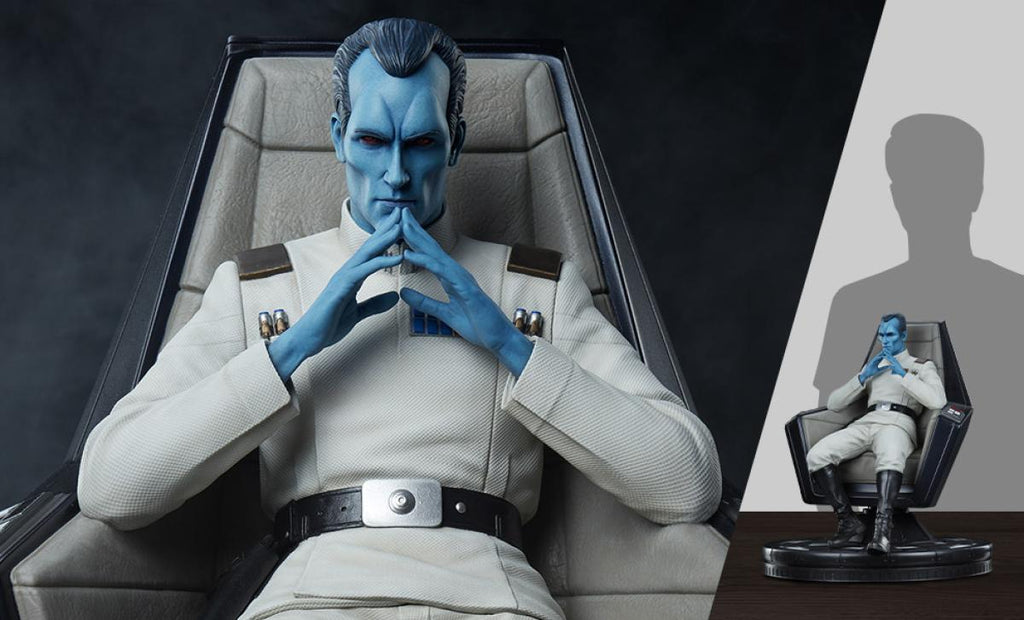 Sideshow Collectibles Star Wars Grand Admiral Thrawn Premium Format Fi