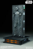 PRE - ORDER: Sideshow Collectibles Star Wars: Han Solo in Carbonite Sixth Scale Figure - collectorzown