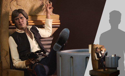 PRE - ORDER: Sideshow Collectibles Star Wars Han Solo: Sorry About the Mess Premium Format Figure - collectorzown