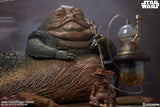 PRE - ORDER: Sideshow Collectibles Star Wars Jabba the Hutt and Throne Deluxe Sixth Scale Figure - collectorzown