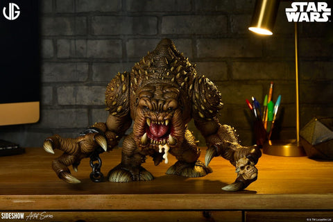 PRE-ORDER: Sideshow Collectibles Star Wars: Rancor Designer Collectible Statue Set - collectorzown