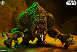 PRE-ORDER: Sideshow Collectibles Star Wars: Rancor Designer Collectible Statue Set - collectorzown