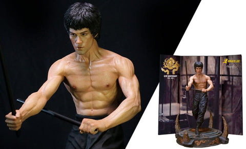 PRE - ORDER: Star Ace Toys Enter the Dragon: Bruce Lee (Kali Sticks Fight) Deluxe 1/6 Scale Statue - collectorzown